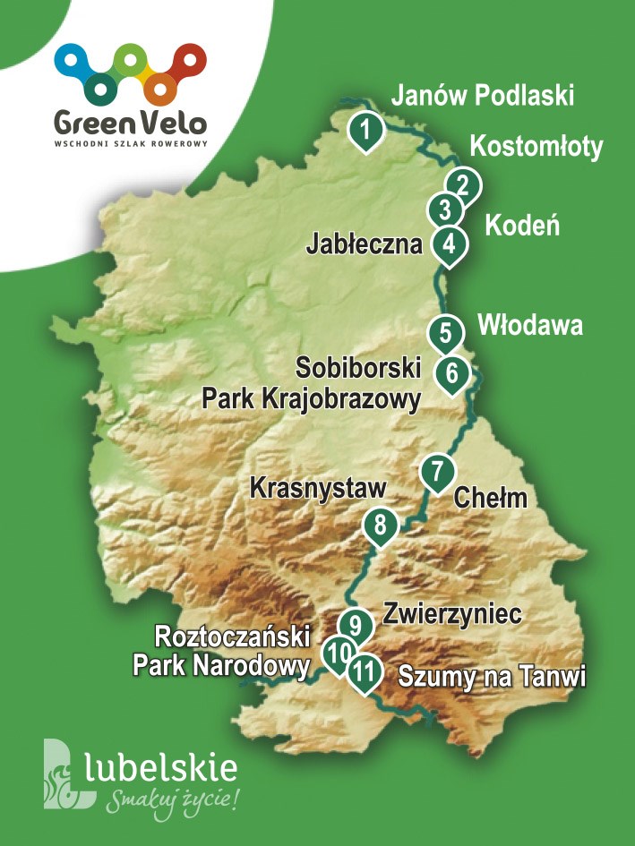 green velo mapa woj