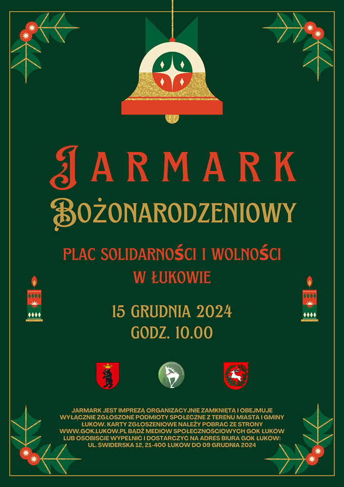 2024 12 15 Jarmark Bozonarodzeniowy Lukow grafika