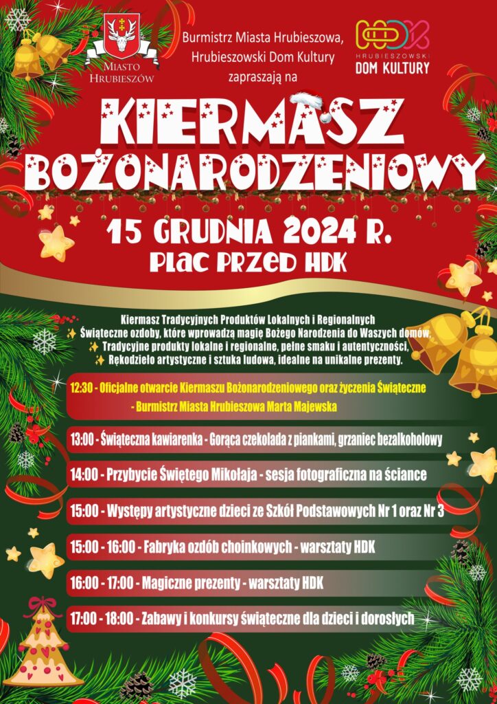 2024 12 15 Kiermasz swiateczny Hrubieszow