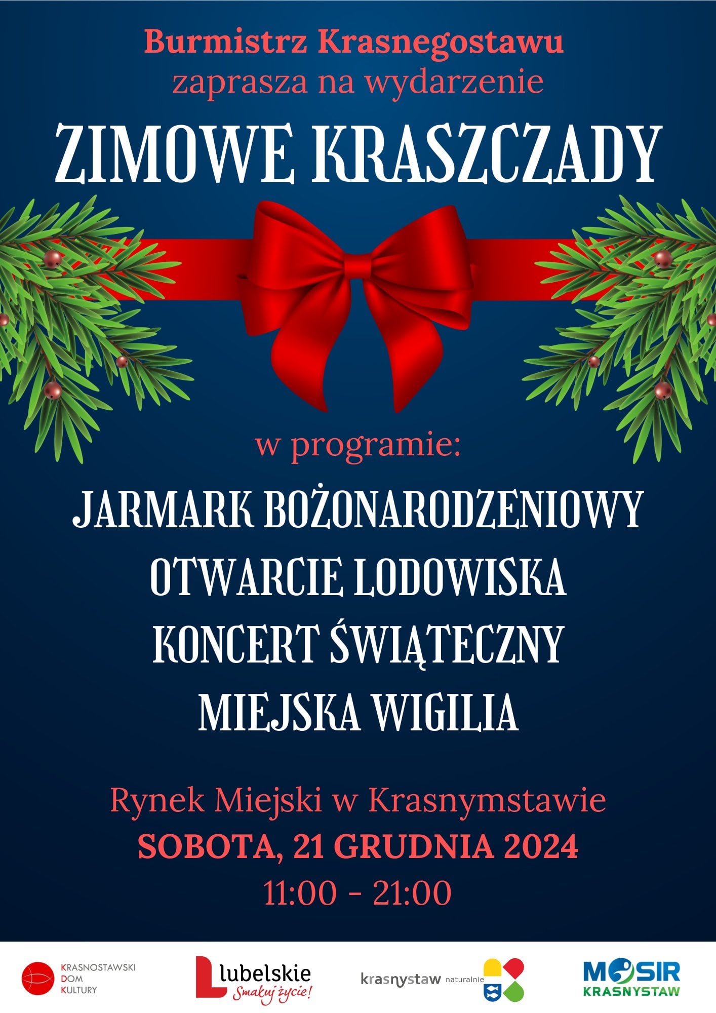 2024 12 21 Jarmark Bozonarodzeniowy Krasnystaw grafika