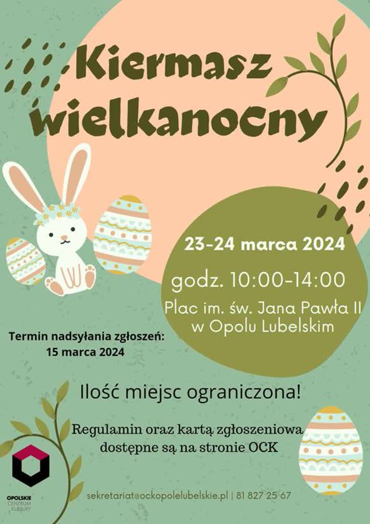 2024 03 23 24 Kiermasz Wielkanocny Opole Lubelskie